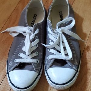 Grey Converse Shoes 6